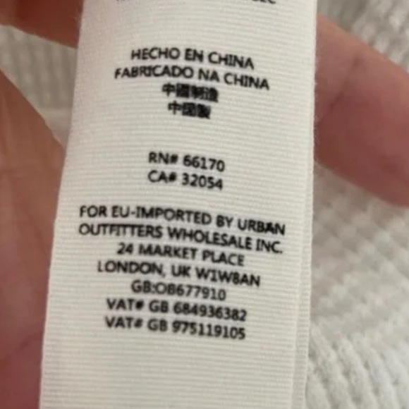 Free People We The Free Blossom Thermal Waffle Top Paisley Ballon Sleeve Size M - Picture 12 of 12